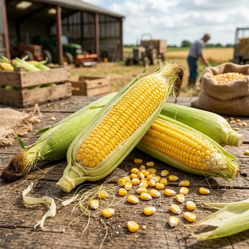 Maize Corn Cobs