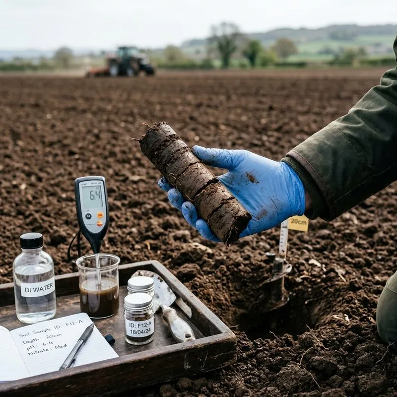 Soil Testing Sample